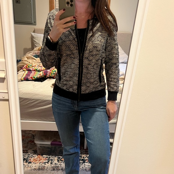 Vintage Lucky Brand zip up sweater - Picture 1 of 3